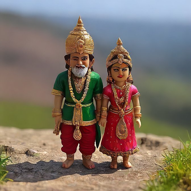 3D cartoon character art